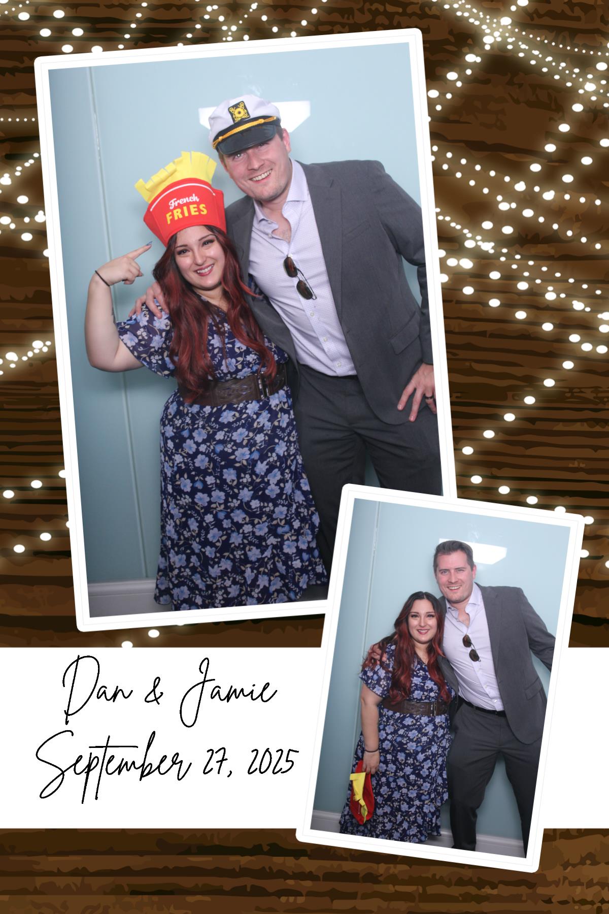 Dan & Jamie | View more photos from the event at gallery.photoboothcincy.com/u/PhotoBoothCincy/Dan-Jamie