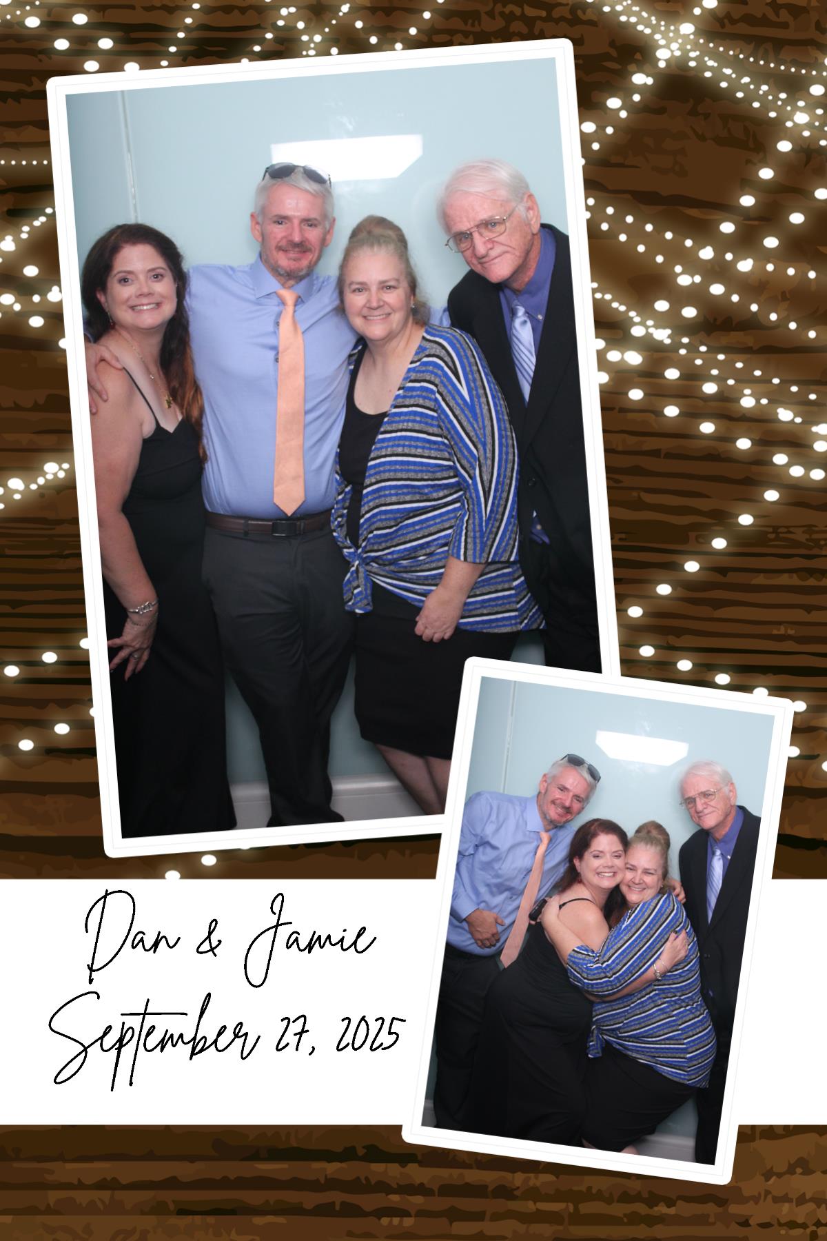 Dan & Jamie | View more photos from the event at gallery.photoboothcincy.com/u/PhotoBoothCincy/Dan-Jamie