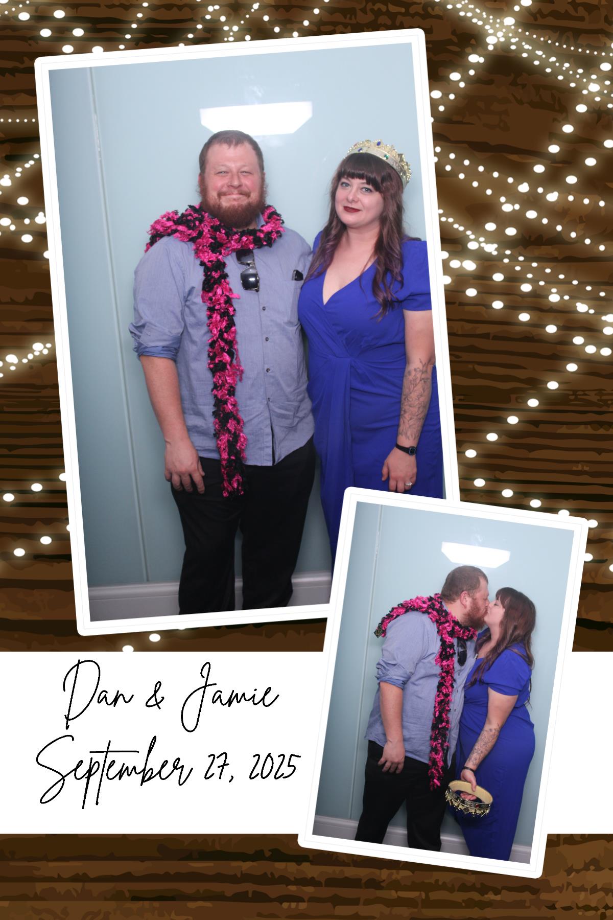 Dan & Jamie | View more photos from the event at gallery.photoboothcincy.com/u/PhotoBoothCincy/Dan-Jamie