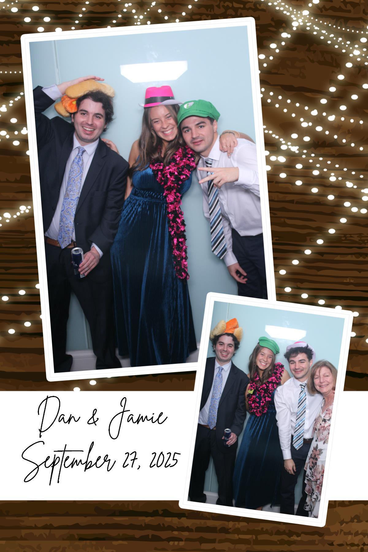 Dan & Jamie | View more photos from the event at gallery.photoboothcincy.com/u/PhotoBoothCincy/Dan-Jamie