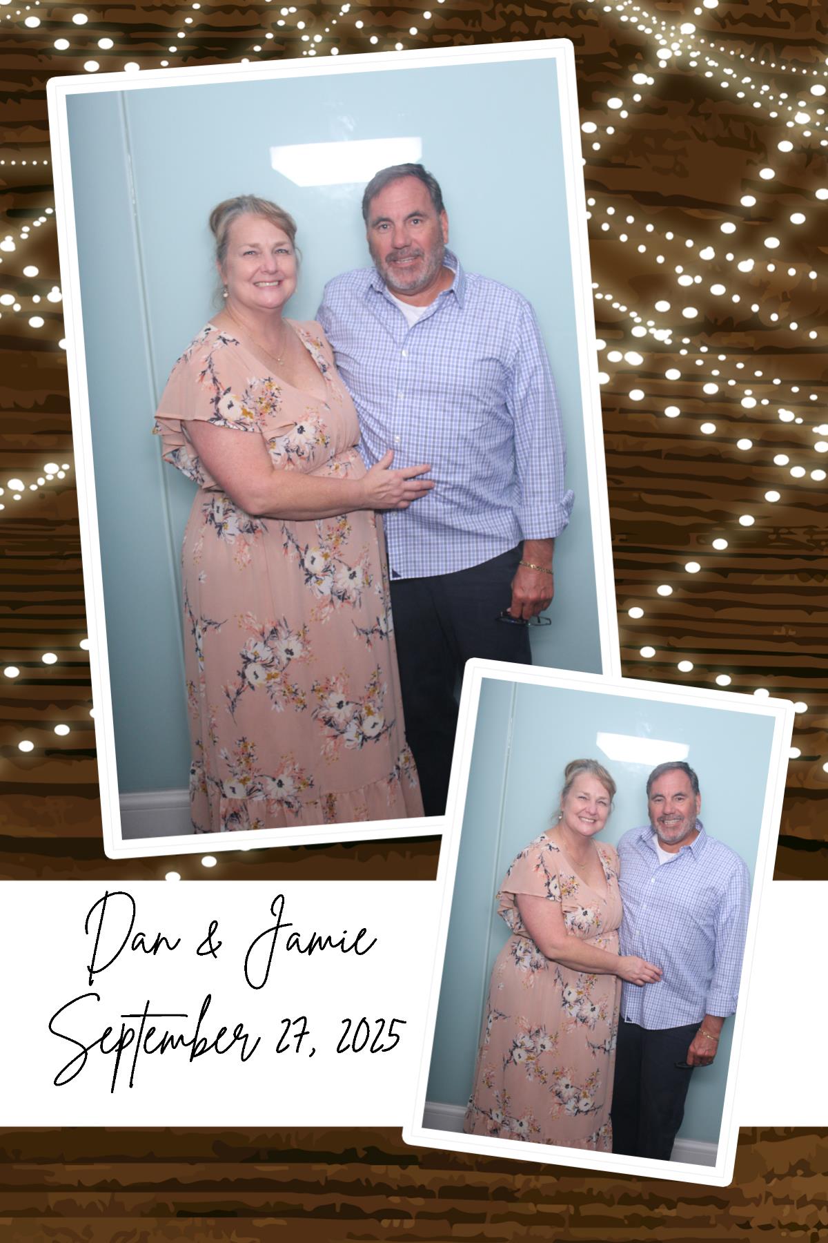 Dan & Jamie | View more photos from the event at gallery.photoboothcincy.com/u/PhotoBoothCincy/Dan-Jamie