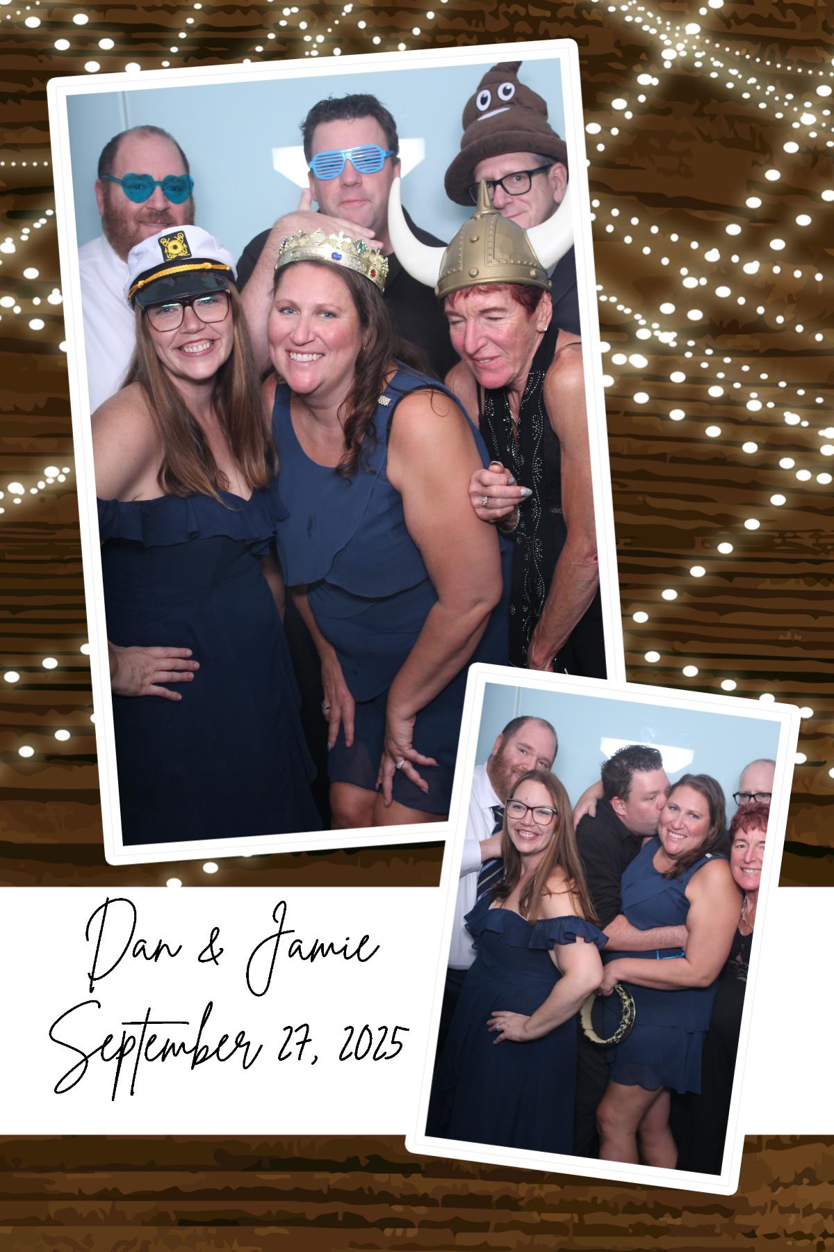 Dan & Jamie | View more photos from the event at gallery.photoboothcincy.com/u/PhotoBoothCincy/Dan-Jamie