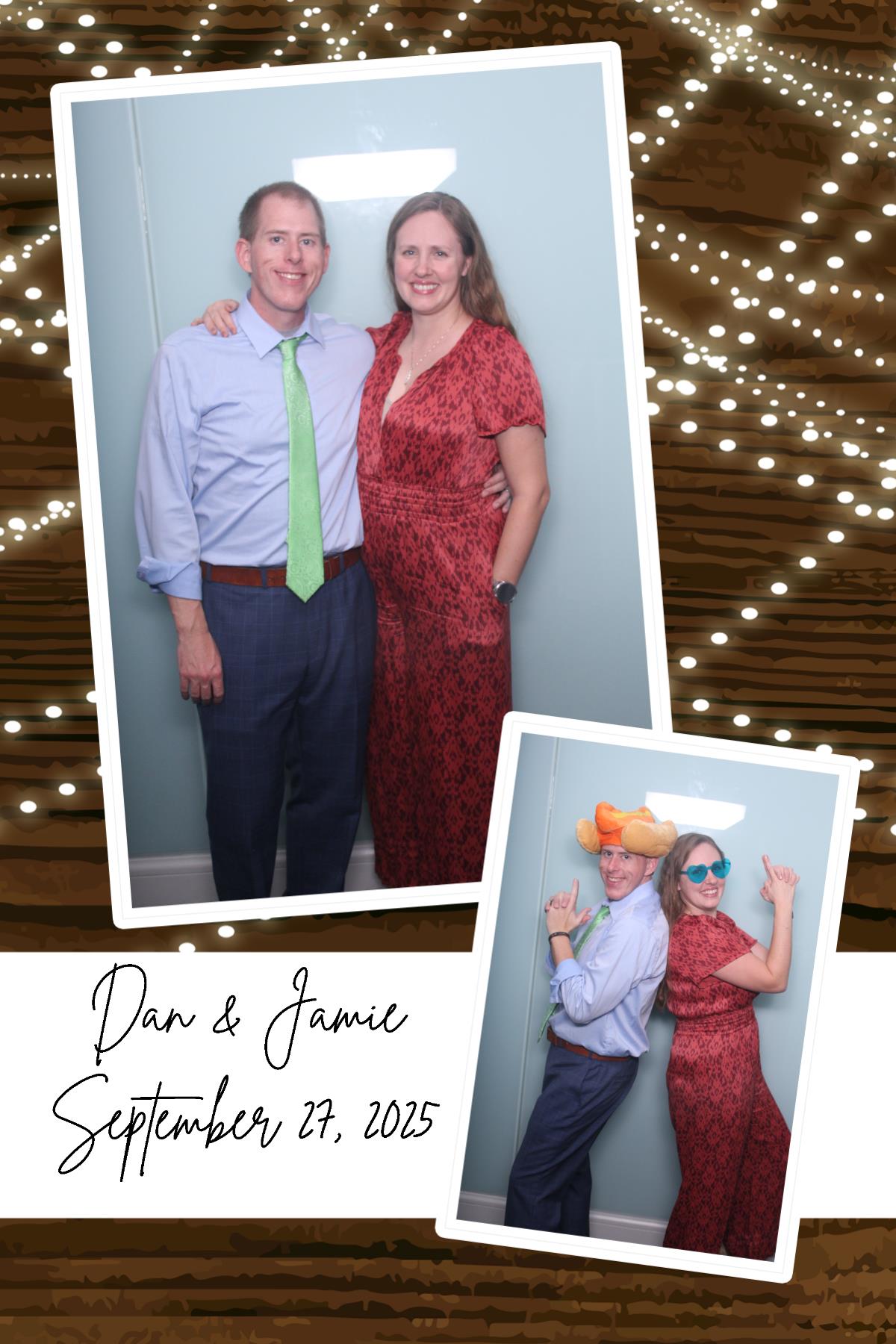 Dan & Jamie | View more photos from the event at gallery.photoboothcincy.com/u/PhotoBoothCincy/Dan-Jamie