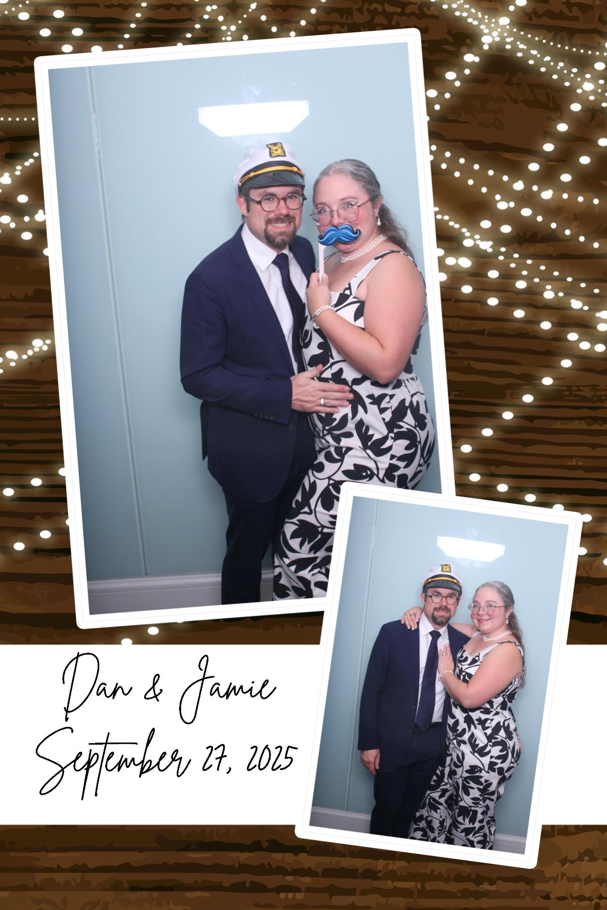 Dan & Jamie | View more photos from the event at gallery.photoboothcincy.com/u/PhotoBoothCincy/Dan-Jamie