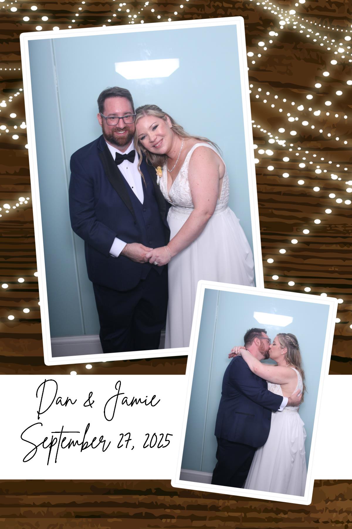 Dan & Jamie | View more photos from the event at gallery.photoboothcincy.com/u/PhotoBoothCincy/Dan-Jamie