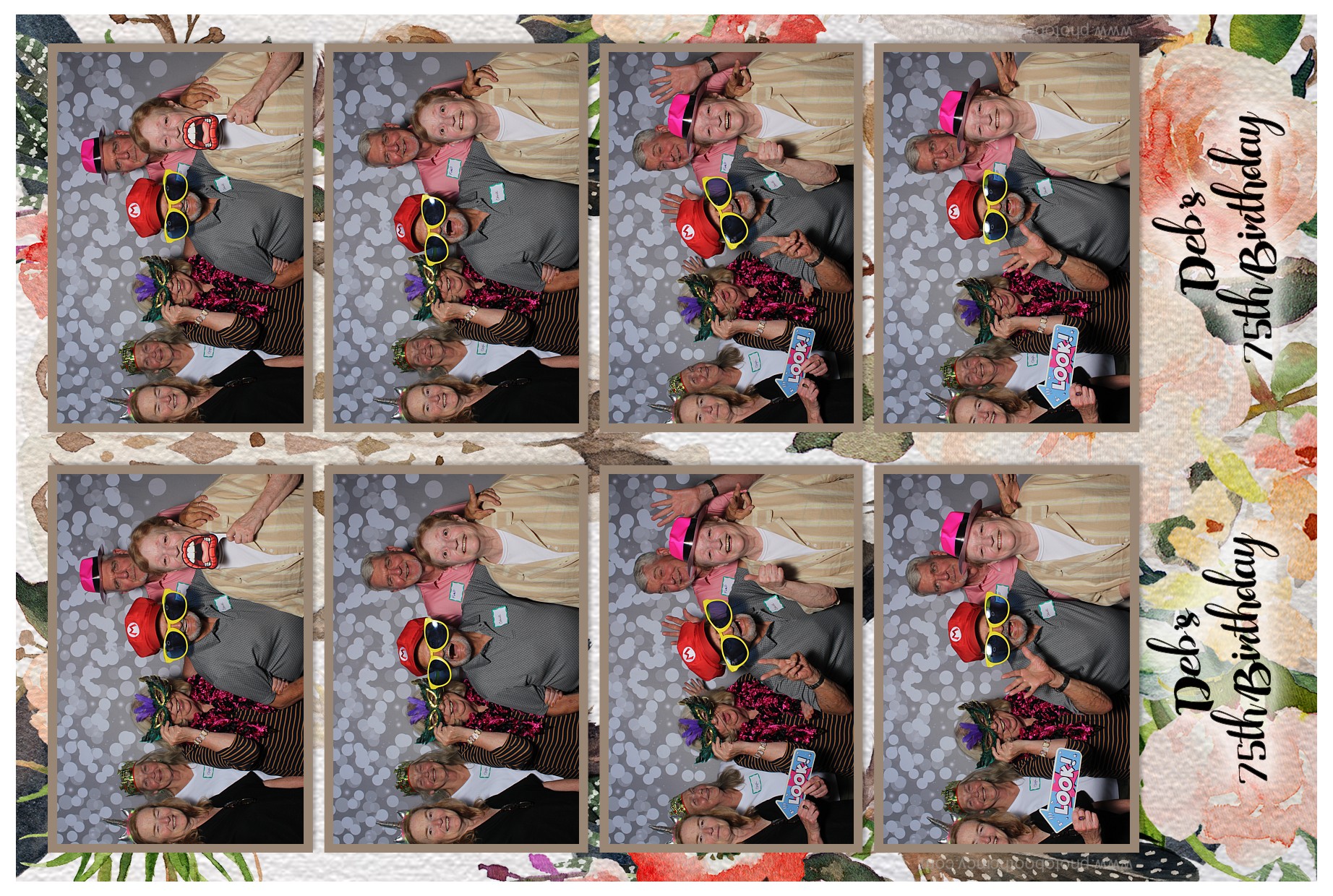 Deborah Birthday Party | View more photos from the event at gallery.photoboothcincy.com/u/PhotoBoothCincy/Deborah-Birthday-Party