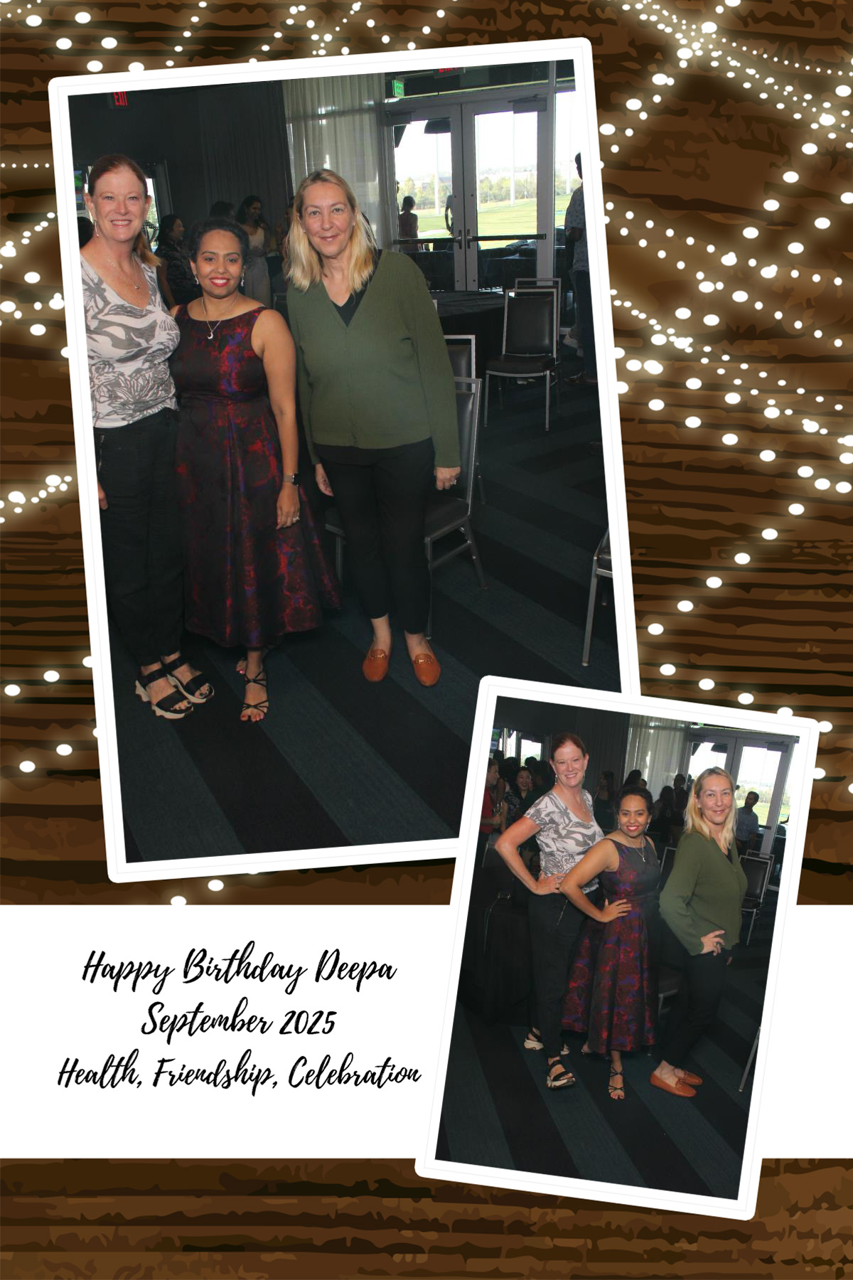 Deepa's Surprise Birthday  | View more photos from the event at gallery.photoboothcincy.com/u/PhotoBoothCincy/Deepas-Surprise-Birthday