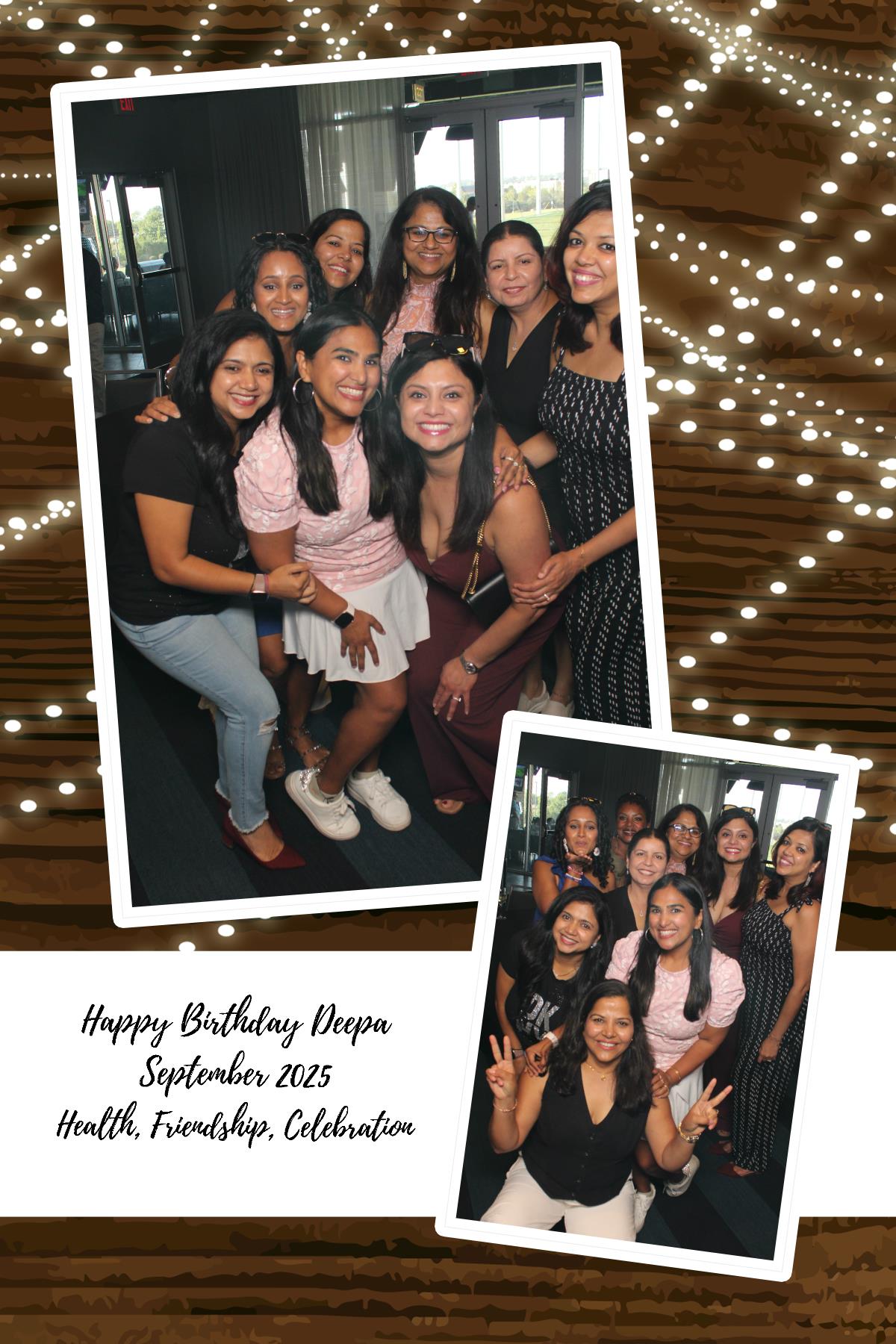 Deepa's Surprise Birthday  | View more photos from the event at gallery.photoboothcincy.com/u/PhotoBoothCincy/Deepas-Surprise-Birthday