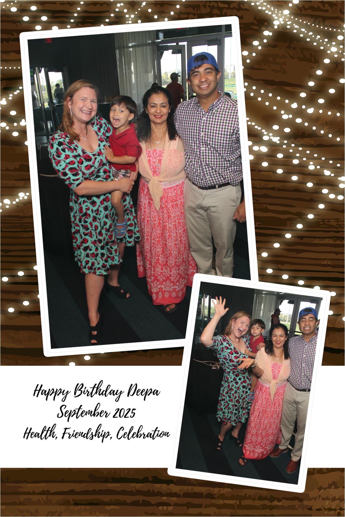 Deepa's Surprise Birthday  | View more photos from the event at gallery.photoboothcincy.com/u/PhotoBoothCincy/Deepas-Surprise-Birthday