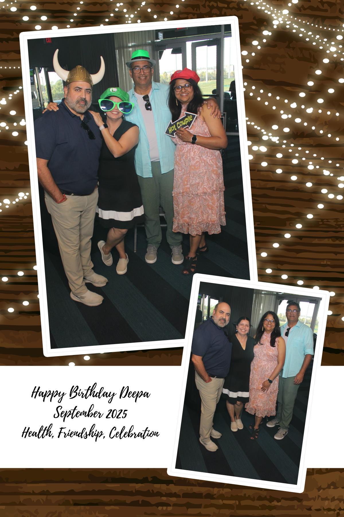 Deepa's Surprise Birthday  | View more photos from the event at gallery.photoboothcincy.com/u/PhotoBoothCincy/Deepas-Surprise-Birthday
