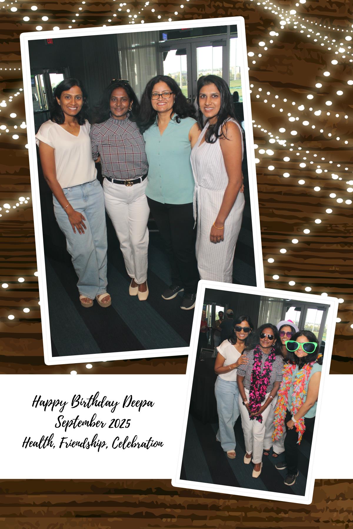 Deepa's Surprise Birthday  | View more photos from the event at gallery.photoboothcincy.com/u/PhotoBoothCincy/Deepas-Surprise-Birthday