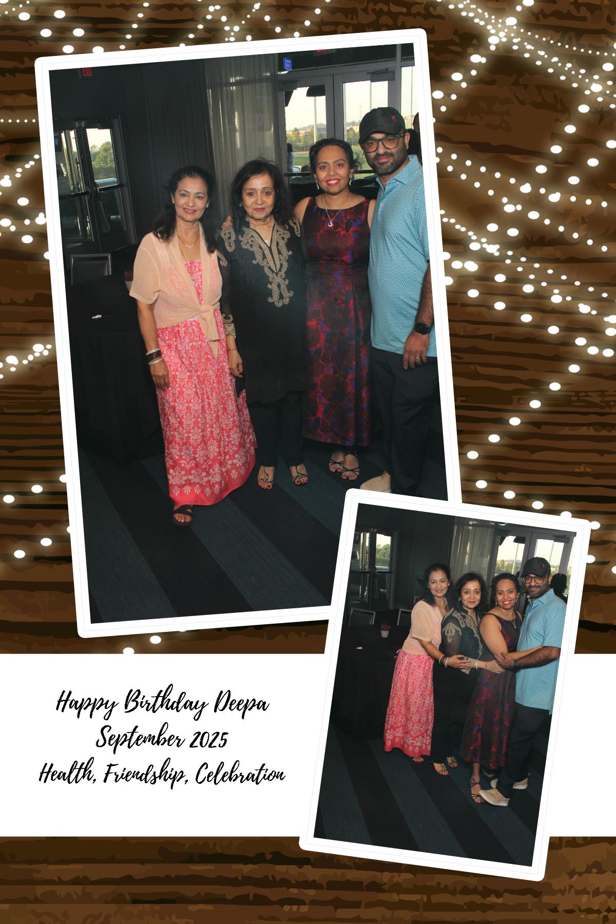 Deepa's Surprise Birthday  | View more photos from the event at gallery.photoboothcincy.com/u/PhotoBoothCincy/Deepas-Surprise-Birthday
