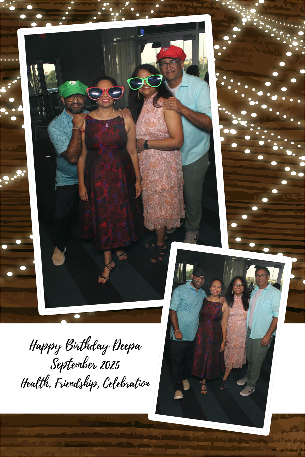 Deepa's Surprise Birthday  | View more photos from the event at gallery.photoboothcincy.com/u/PhotoBoothCincy/Deepas-Surprise-Birthday