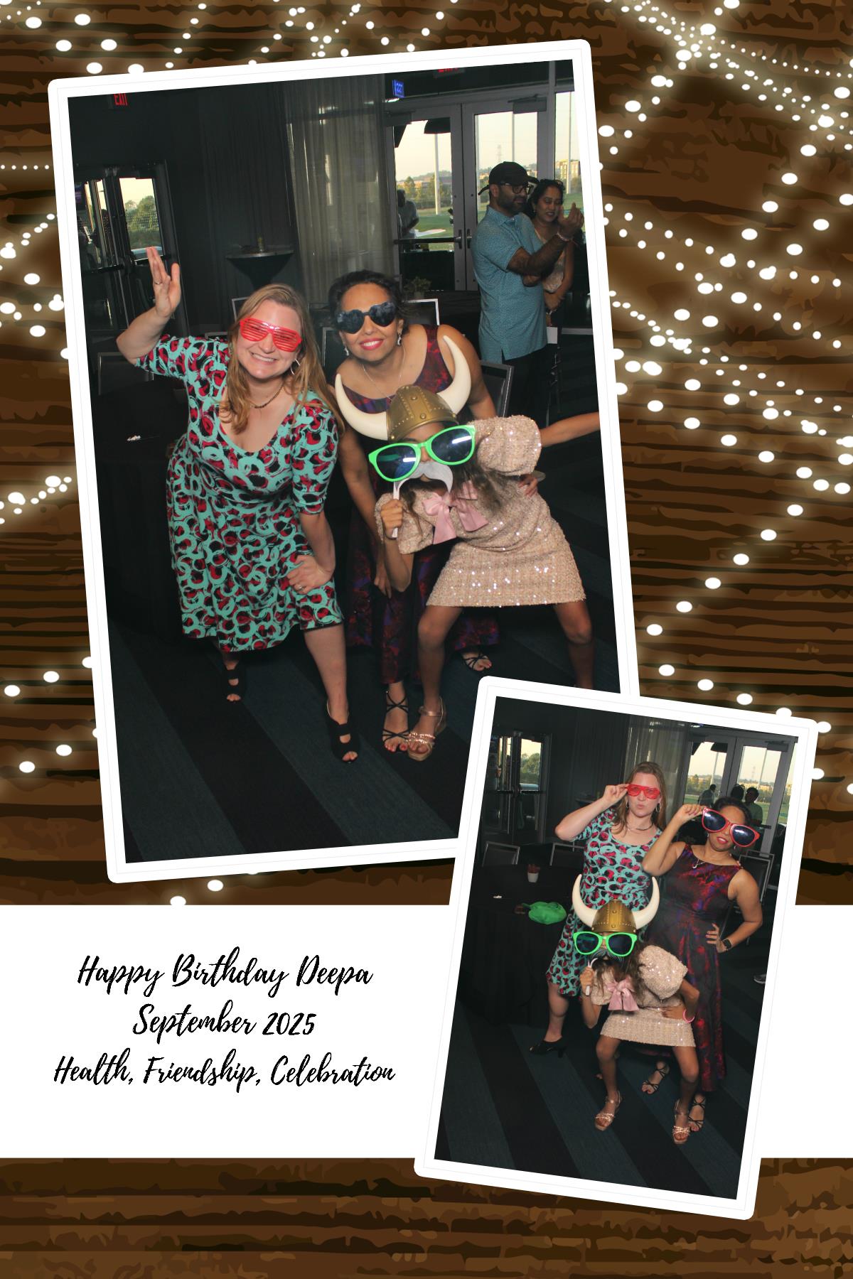 Deepa's Surprise Birthday  | View more photos from the event at gallery.photoboothcincy.com/u/PhotoBoothCincy/Deepas-Surprise-Birthday