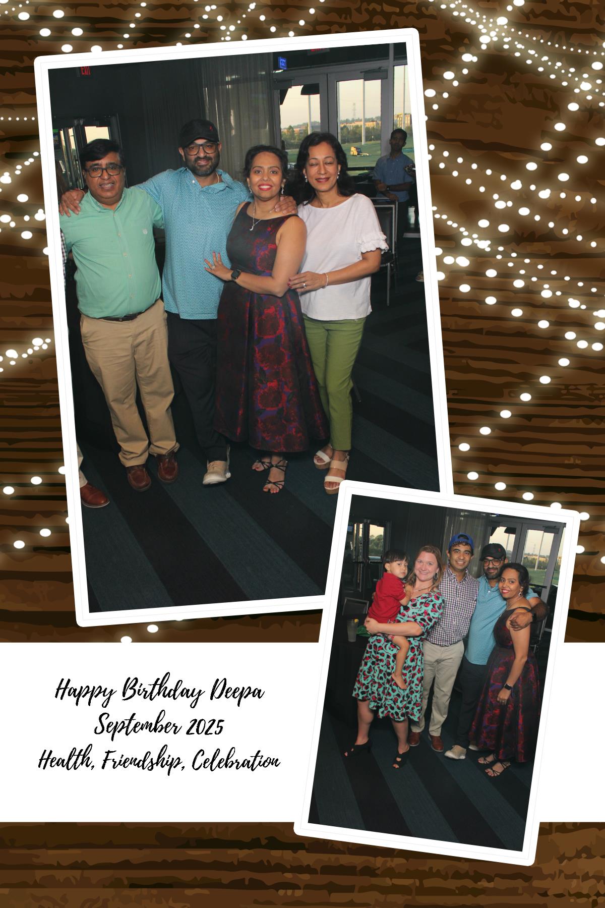 Deepa's Surprise Birthday  | View more photos from the event at gallery.photoboothcincy.com/u/PhotoBoothCincy/Deepas-Surprise-Birthday