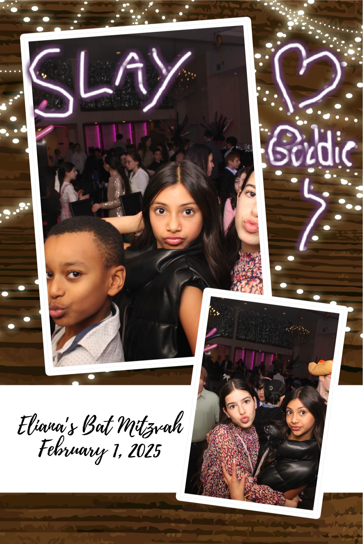 Eliana's Bat Mitzvah | View more photos from the event at gallery.photoboothcincy.com/u/PhotoBoothCincy/Elianas-Bat-Mitzvah