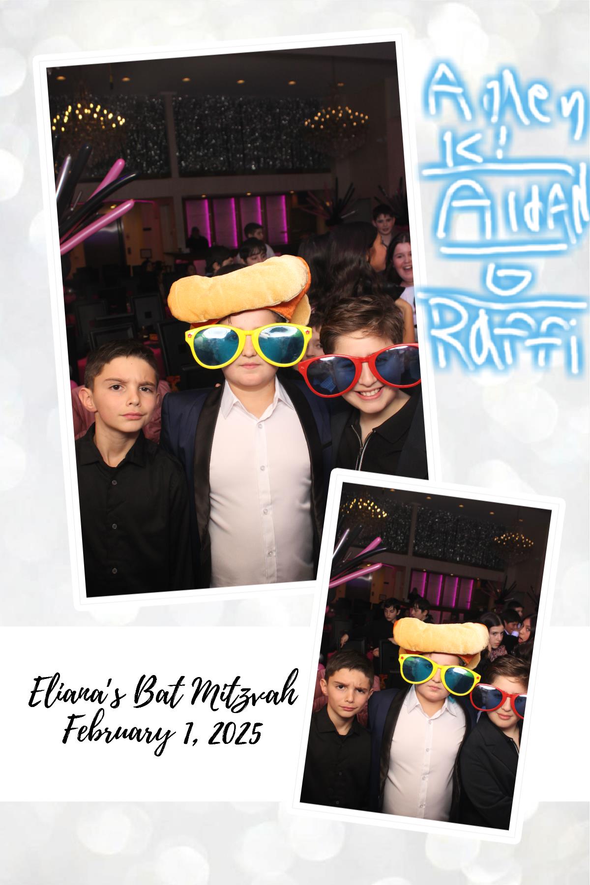 Eliana's Bat Mitzvah | View more photos from the event at gallery.photoboothcincy.com/u/PhotoBoothCincy/Elianas-Bat-Mitzvah