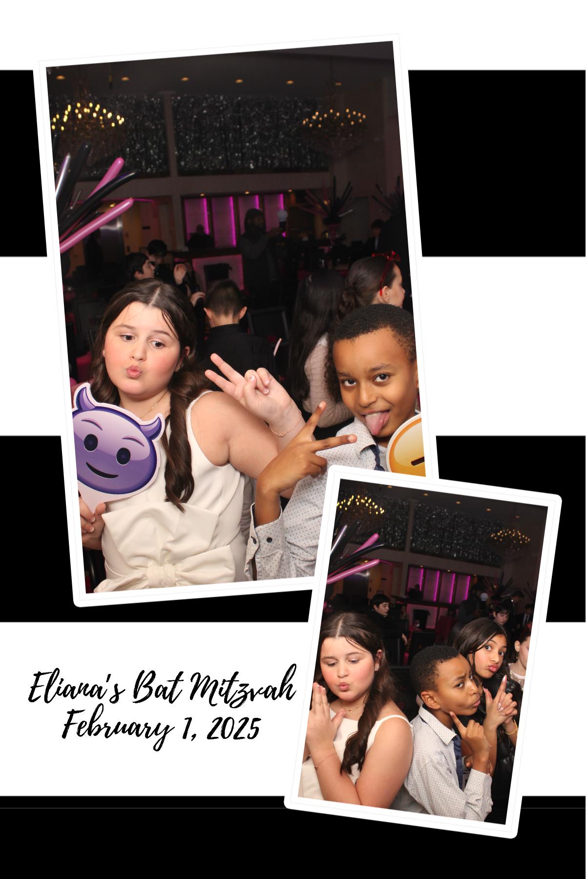 Eliana's Bat Mitzvah | View more photos from the event at gallery.photoboothcincy.com/u/PhotoBoothCincy/Elianas-Bat-Mitzvah