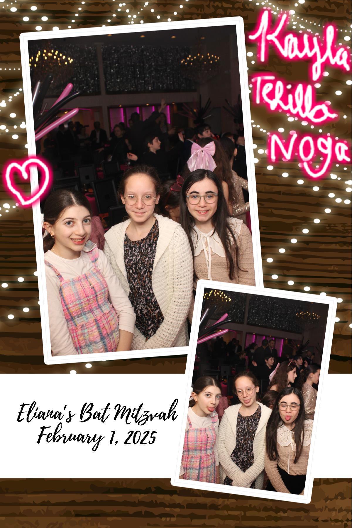 Eliana's Bat Mitzvah | View more photos from the event at gallery.photoboothcincy.com/u/PhotoBoothCincy/Elianas-Bat-Mitzvah