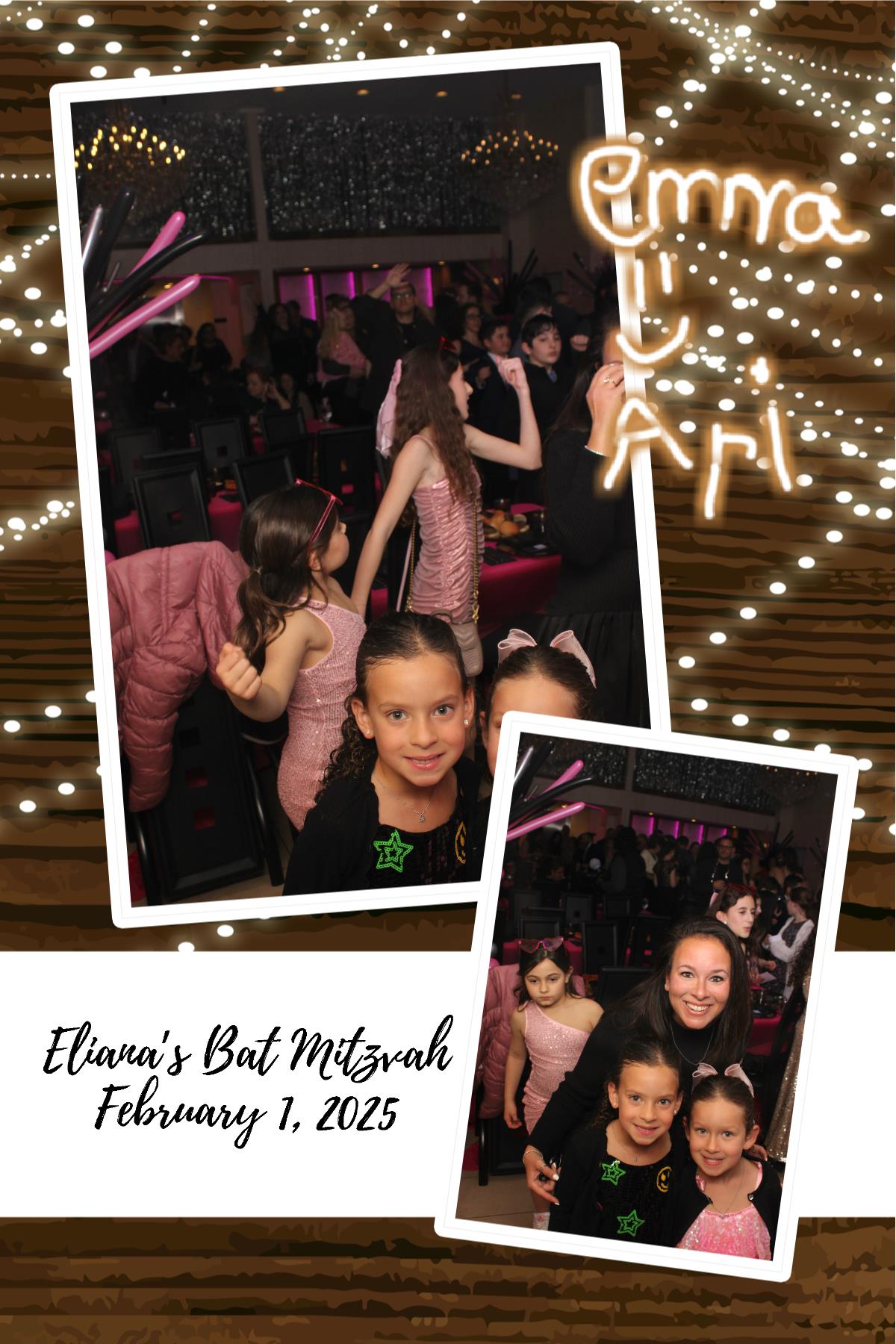 Eliana's Bat Mitzvah | View more photos from the event at gallery.photoboothcincy.com/u/PhotoBoothCincy/Elianas-Bat-Mitzvah