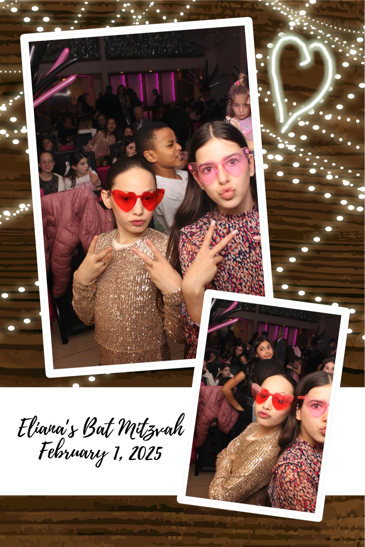 Eliana's Bat Mitzvah | View more photos from the event at gallery.photoboothcincy.com/u/PhotoBoothCincy/Elianas-Bat-Mitzvah