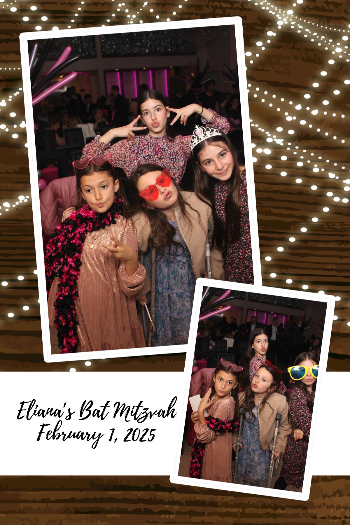 Eliana's Bat Mitzvah | View more photos from the event at gallery.photoboothcincy.com/u/PhotoBoothCincy/Elianas-Bat-Mitzvah