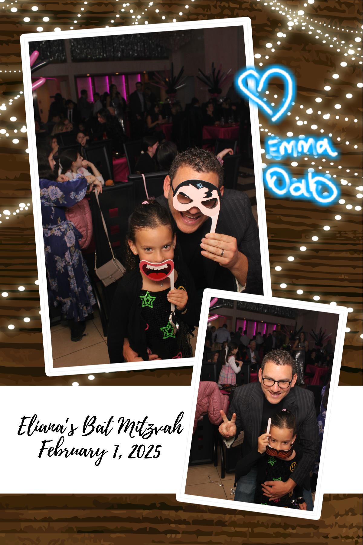 Eliana's Bat Mitzvah | View more photos from the event at gallery.photoboothcincy.com/u/PhotoBoothCincy/Elianas-Bat-Mitzvah