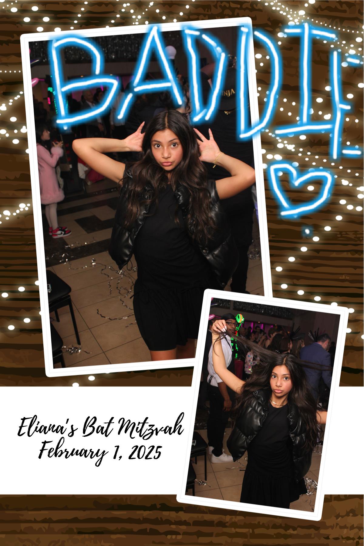 Eliana's Bat Mitzvah | View more photos from the event at gallery.photoboothcincy.com/u/PhotoBoothCincy/Elianas-Bat-Mitzvah