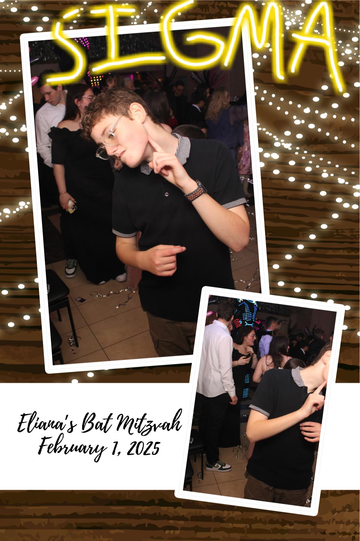 Eliana's Bat Mitzvah | View more photos from the event at gallery.photoboothcincy.com/u/PhotoBoothCincy/Elianas-Bat-Mitzvah