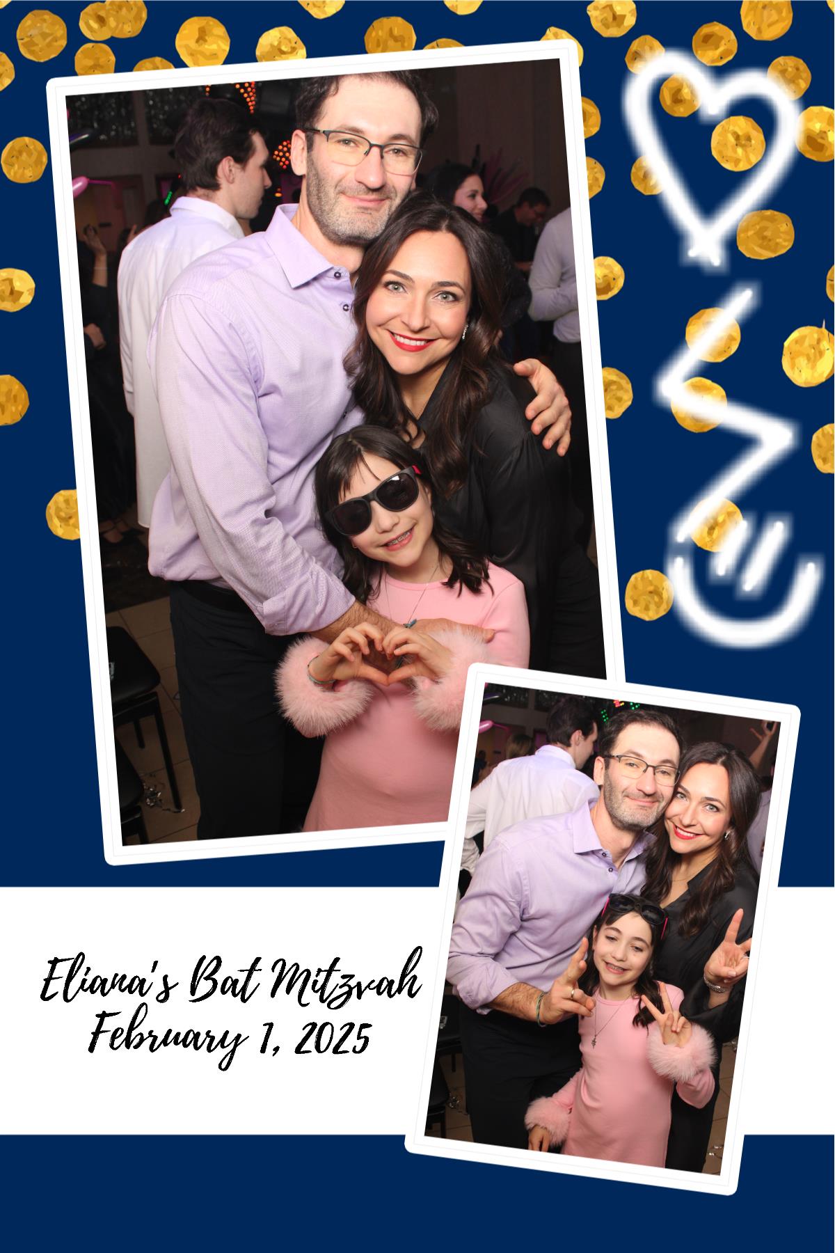 Eliana's Bat Mitzvah | View more photos from the event at gallery.photoboothcincy.com/u/PhotoBoothCincy/Elianas-Bat-Mitzvah