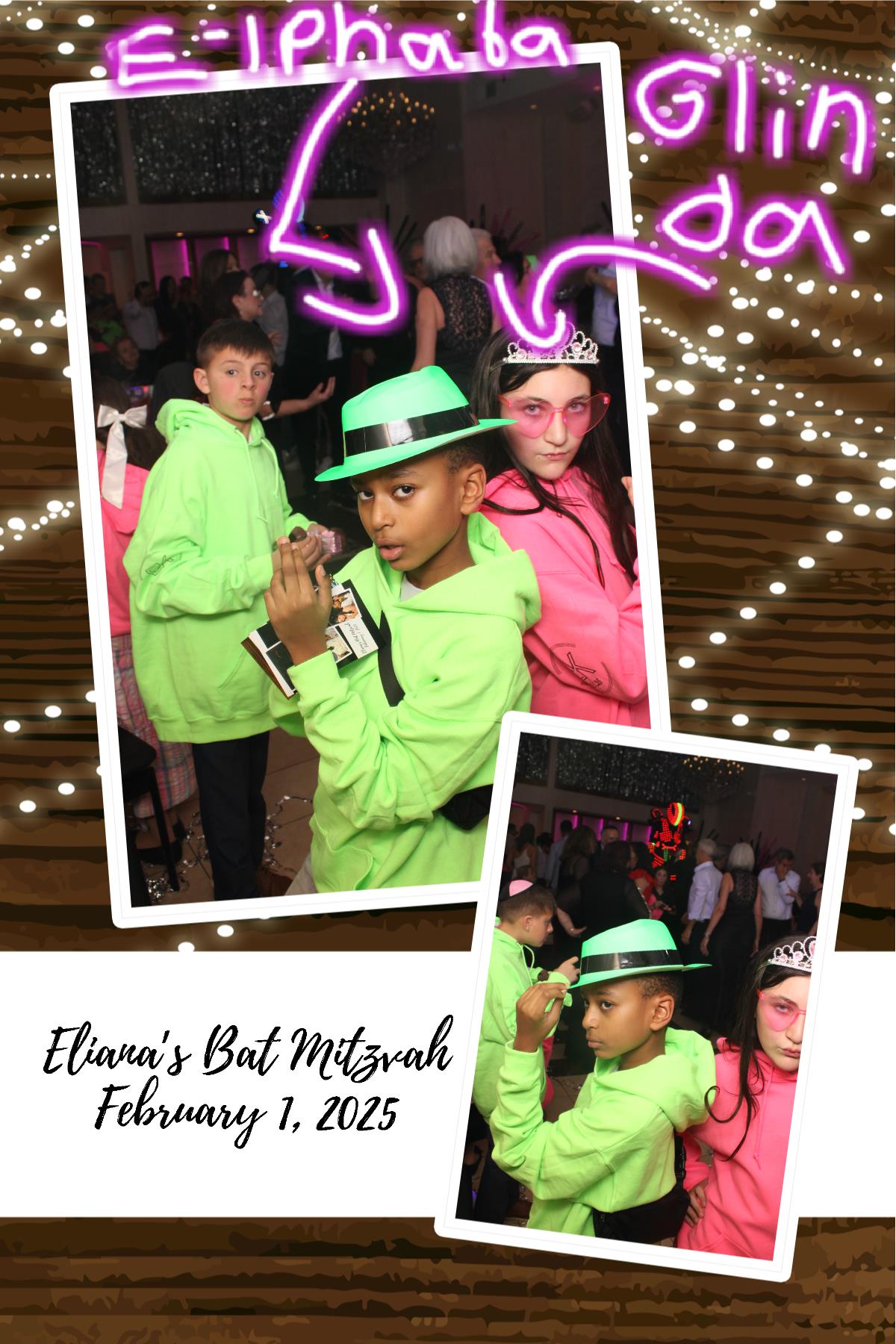 Eliana's Bat Mitzvah | View more photos from the event at gallery.photoboothcincy.com/u/PhotoBoothCincy/Elianas-Bat-Mitzvah