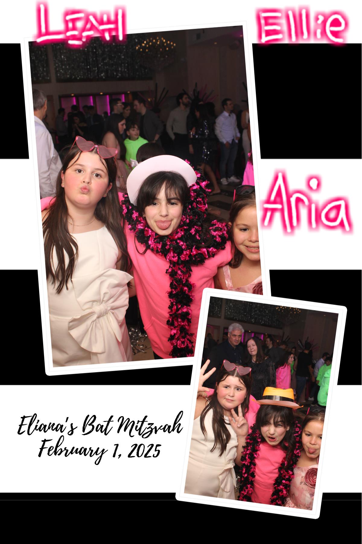 Eliana's Bat Mitzvah | View more photos from the event at gallery.photoboothcincy.com/u/PhotoBoothCincy/Elianas-Bat-Mitzvah