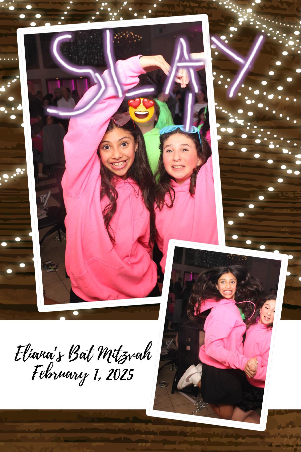 Eliana's Bat Mitzvah | View more photos from the event at gallery.photoboothcincy.com/u/PhotoBoothCincy/Elianas-Bat-Mitzvah