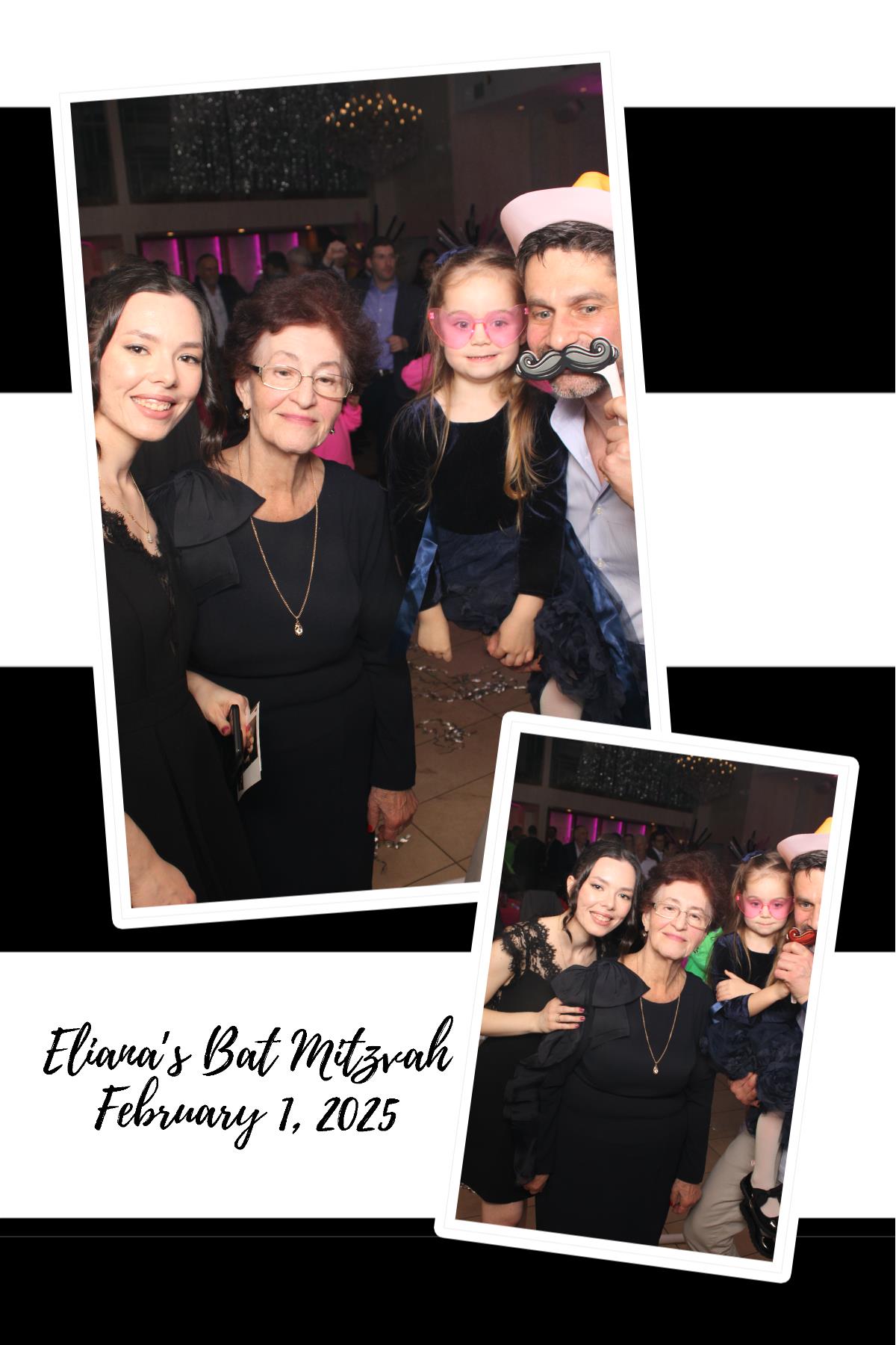 Eliana's Bat Mitzvah | View more photos from the event at gallery.photoboothcincy.com/u/PhotoBoothCincy/Elianas-Bat-Mitzvah