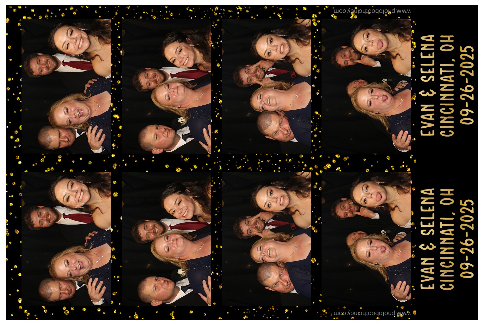 Evan & Selena | View more photos from the event at gallery.photoboothcincy.com/u/PhotoBoothCincy/Evan-Selena