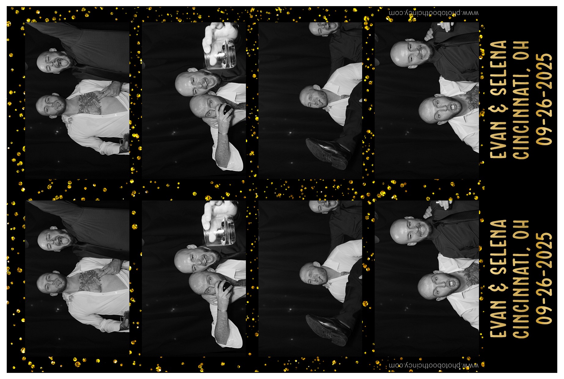 Evan & Selena | View more photos from the event at gallery.photoboothcincy.com/u/PhotoBoothCincy/Evan-Selena
