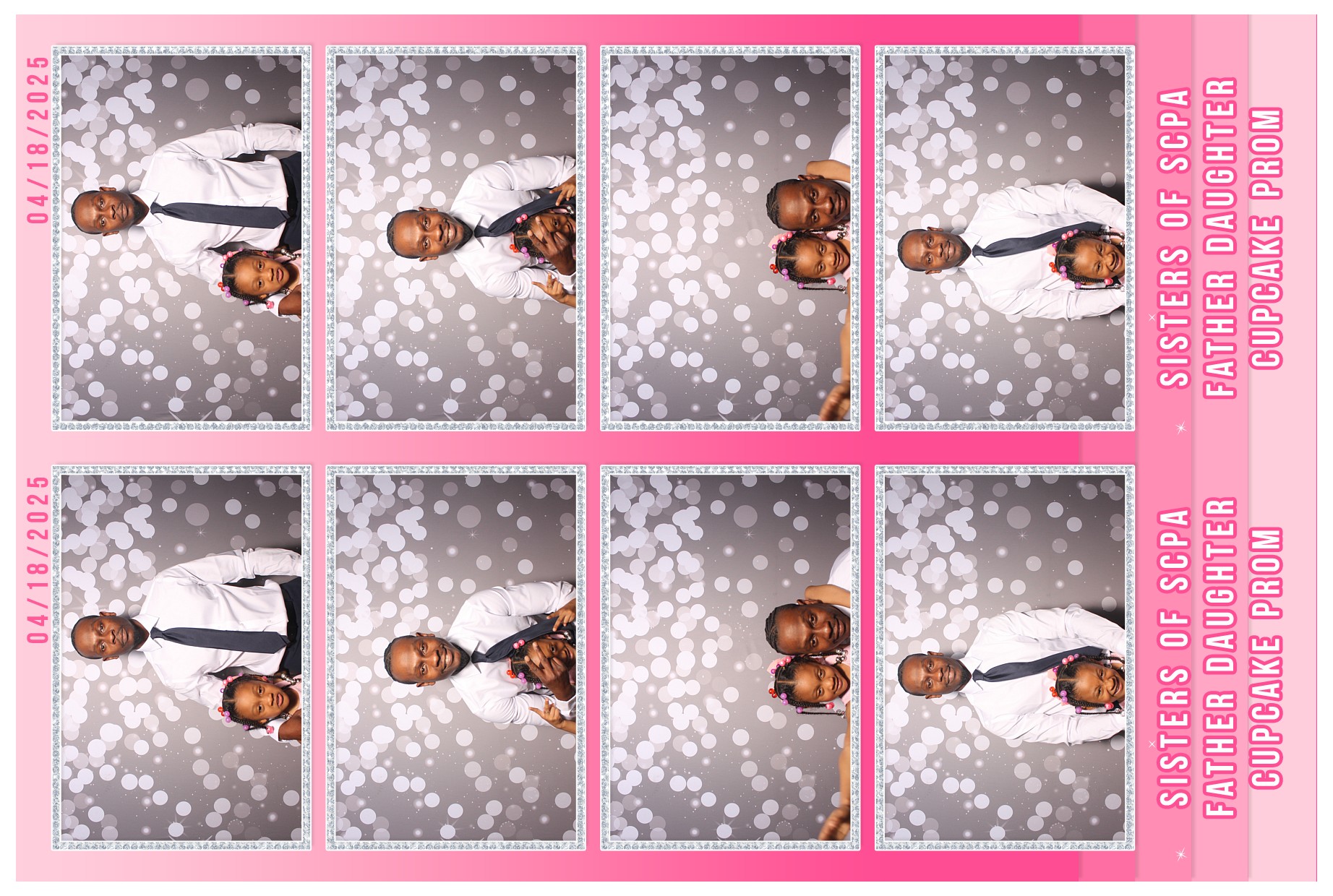 Father Daughter Cupcake Prom | View more photos from the event at gallery.photoboothcincy.com/u/PhotoBoothCincy/Father-Daughter-Cupcake-Prom-1