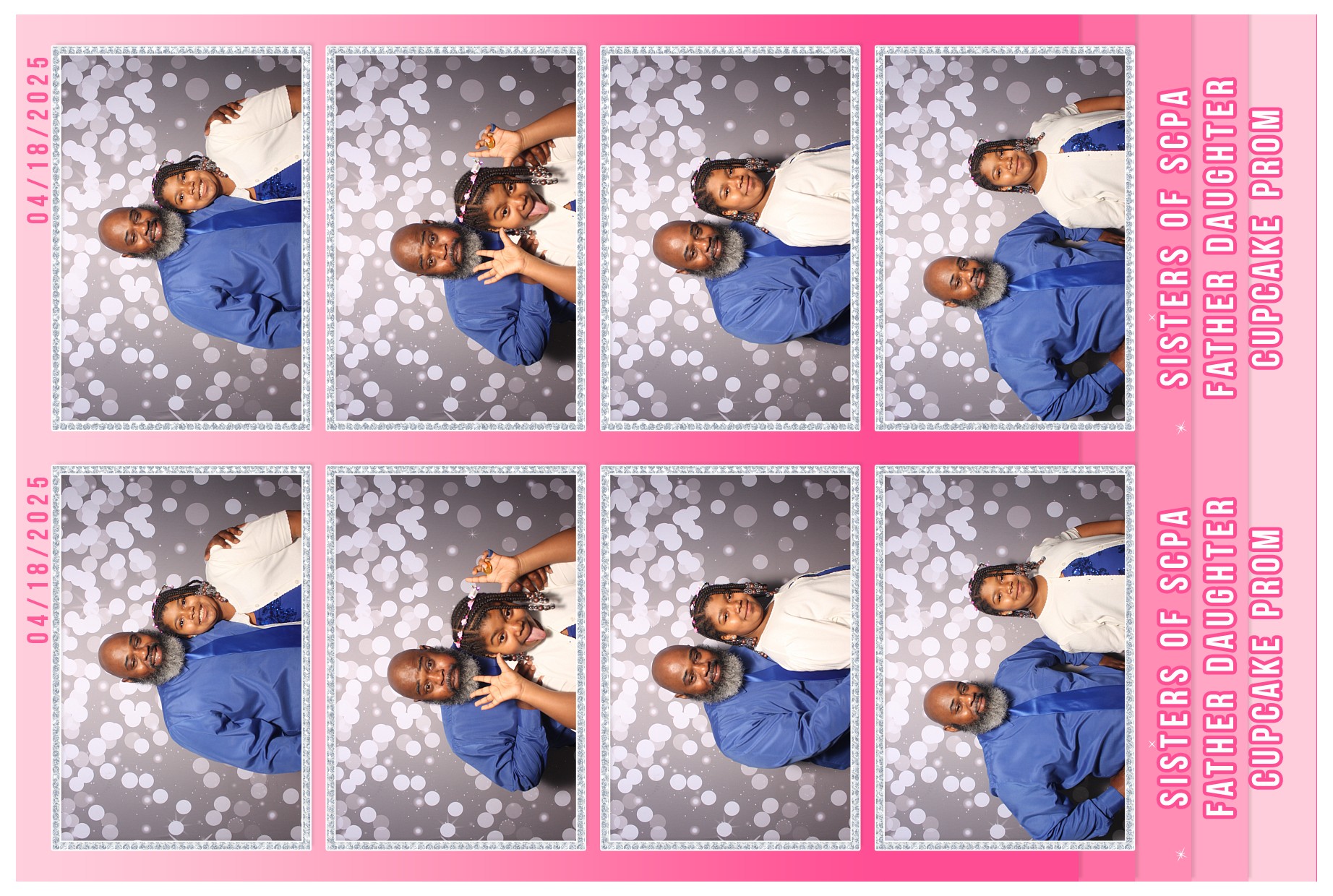 Father Daughter Cupcake Prom | View more photos from the event at gallery.photoboothcincy.com/u/PhotoBoothCincy/Father-Daughter-Cupcake-Prom-1