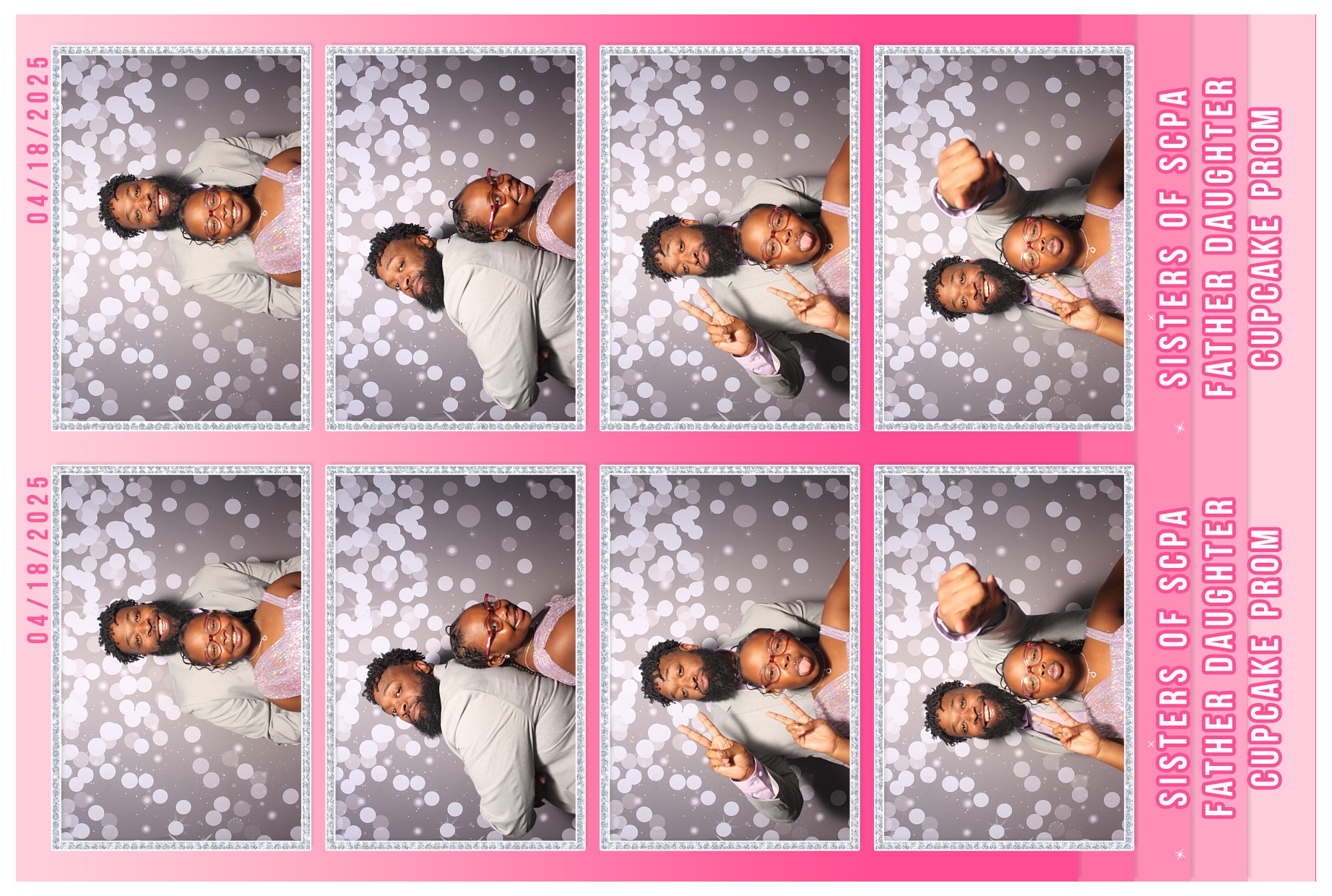Father Daughter Cupcake Prom | View more photos from the event at gallery.photoboothcincy.com/u/PhotoBoothCincy/Father-Daughter-Cupcake-Prom-1
