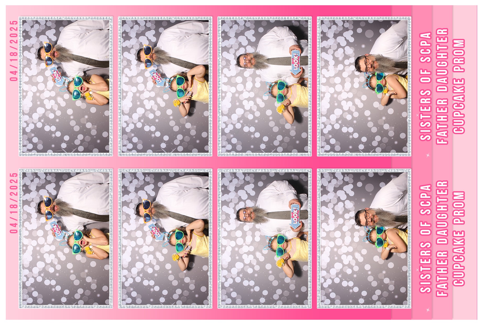 Father Daughter Cupcake Prom | View more photos from the event at gallery.photoboothcincy.com/u/PhotoBoothCincy/Father-Daughter-Cupcake-Prom-1