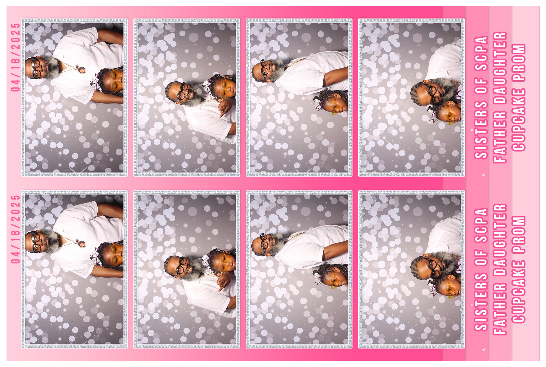 Father Daughter Cupcake Prom | View more photos from the event at gallery.photoboothcincy.com/u/PhotoBoothCincy/Father-Daughter-Cupcake-Prom-1