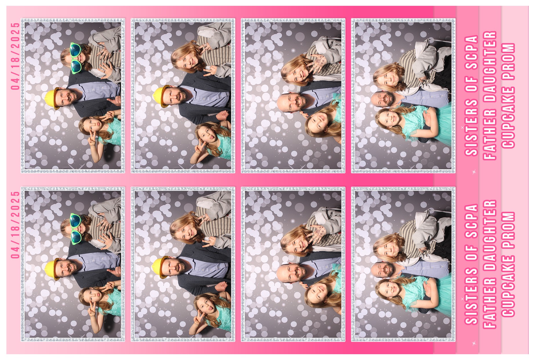 Father Daughter Cupcake Prom | View more photos from the event at gallery.photoboothcincy.com/u/PhotoBoothCincy/Father-Daughter-Cupcake-Prom-1