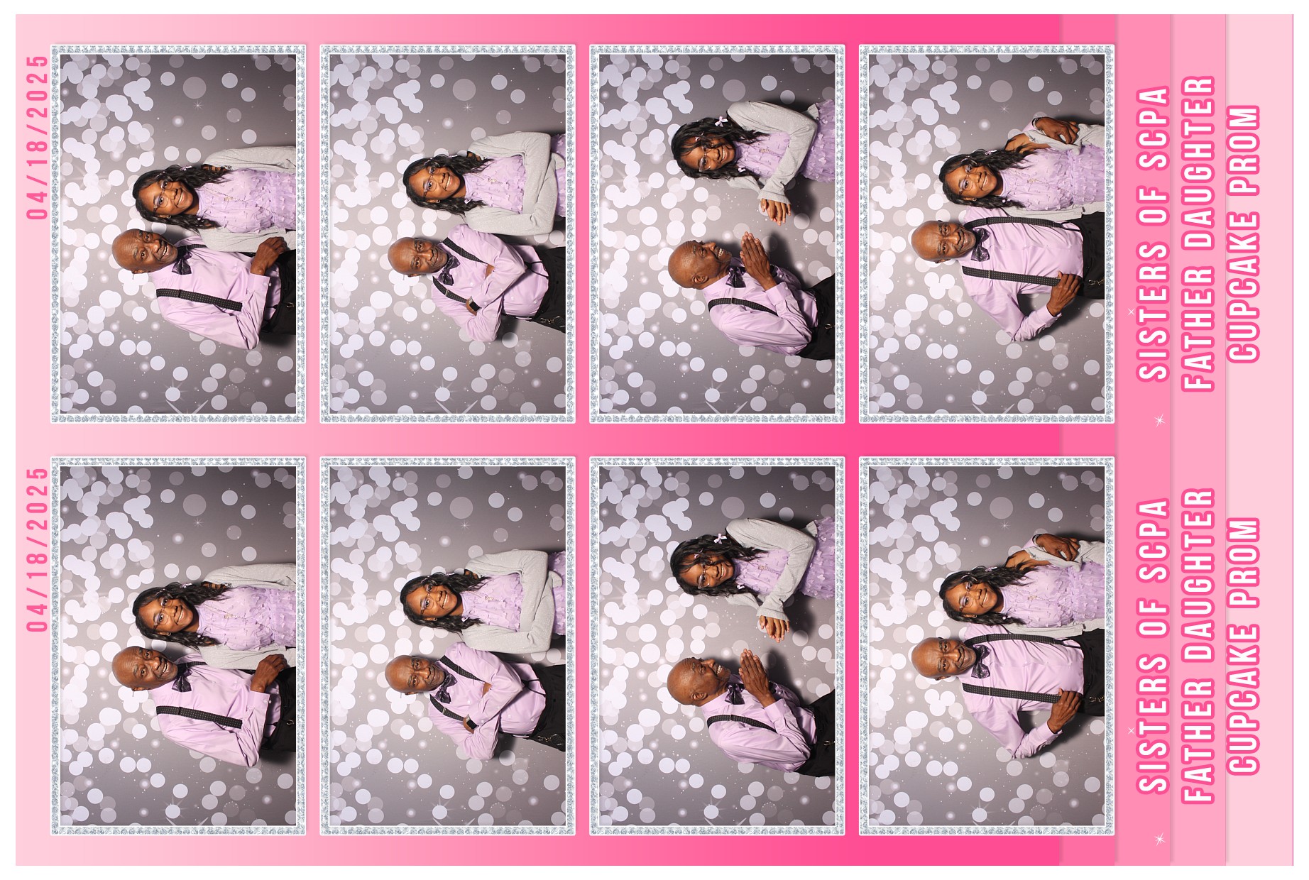 Father Daughter Cupcake Prom | View more photos from the event at gallery.photoboothcincy.com/u/PhotoBoothCincy/Father-Daughter-Cupcake-Prom-1