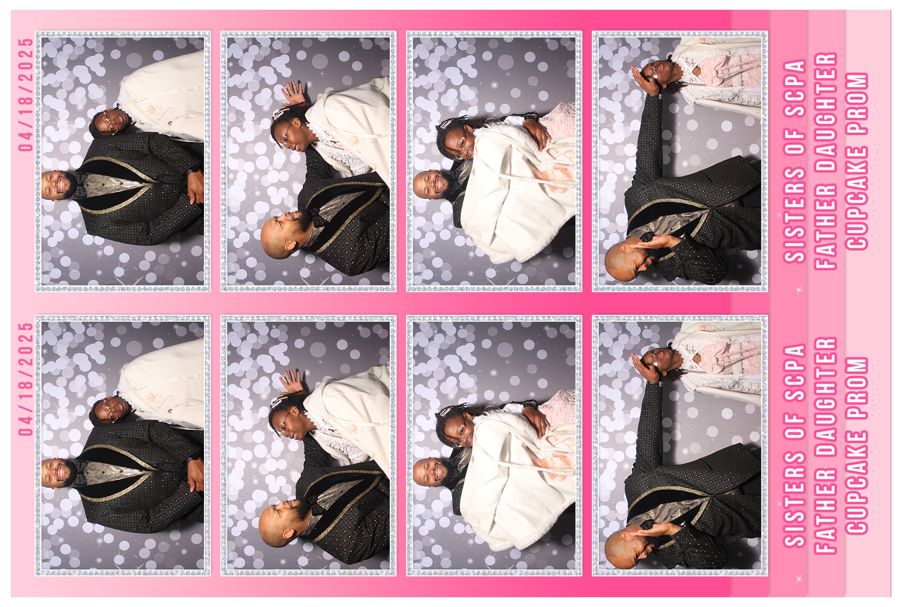 Father Daughter Cupcake Prom | View more photos from the event at gallery.photoboothcincy.com/u/PhotoBoothCincy/Father-Daughter-Cupcake-Prom-1