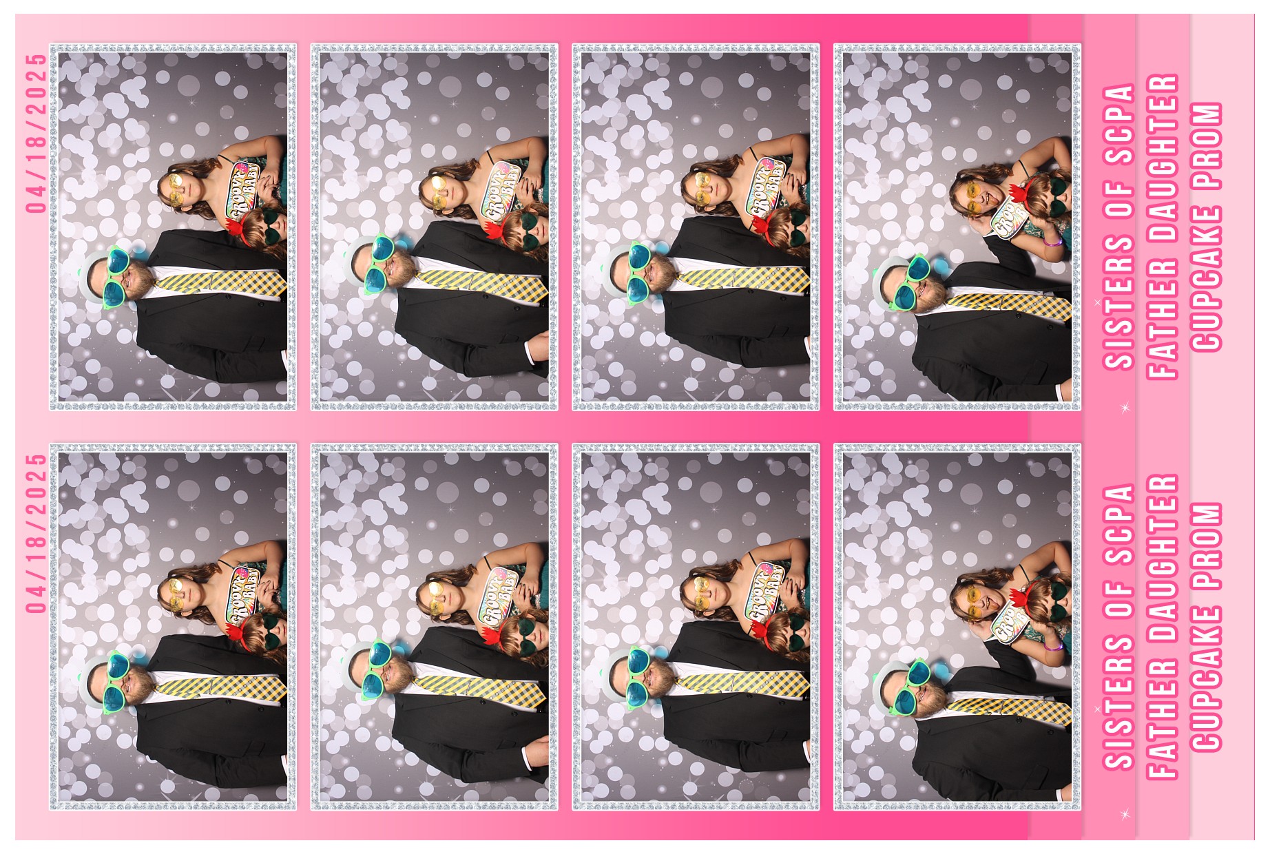 Father Daughter Cupcake Prom | View more photos from the event at gallery.photoboothcincy.com/u/PhotoBoothCincy/Father-Daughter-Cupcake-Prom-1