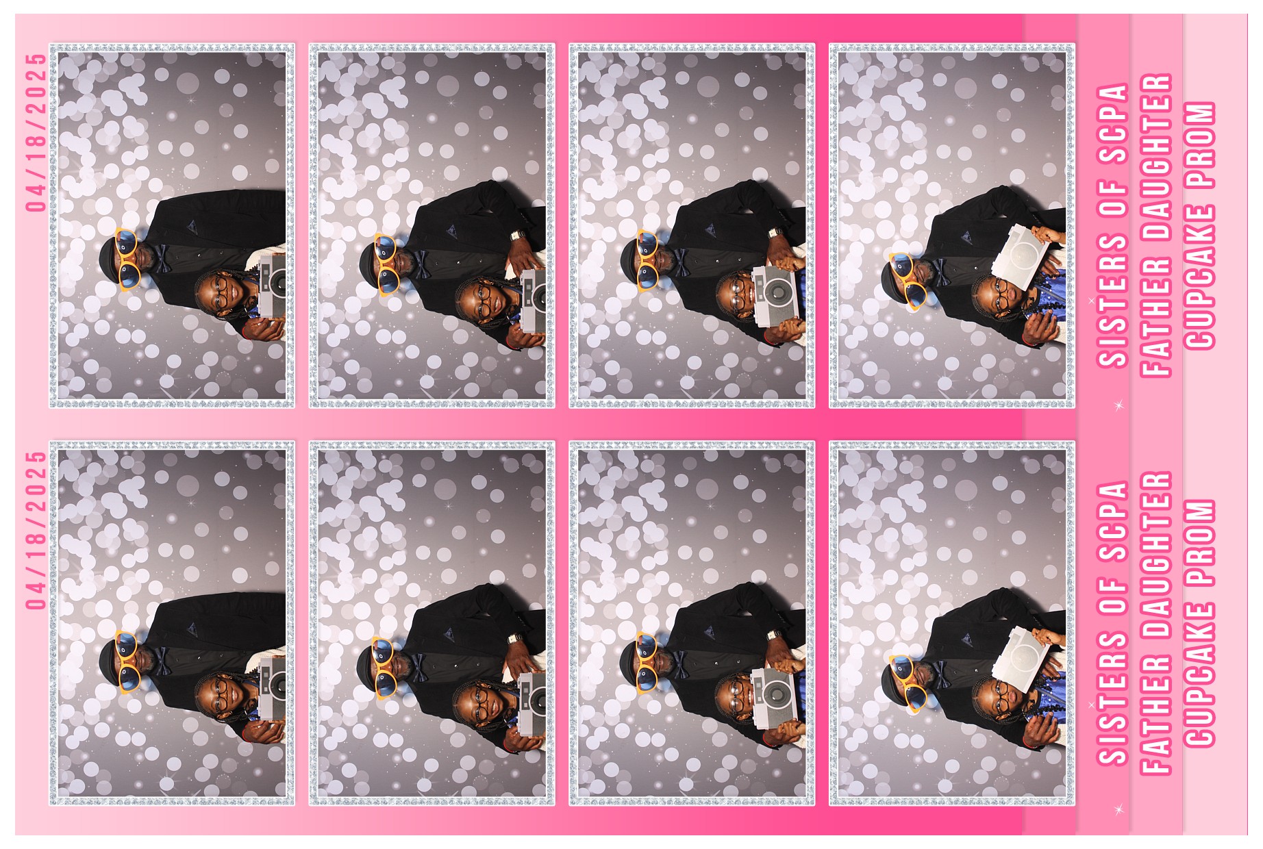 Father Daughter Cupcake Prom | View more photos from the event at gallery.photoboothcincy.com/u/PhotoBoothCincy/Father-Daughter-Cupcake-Prom-1