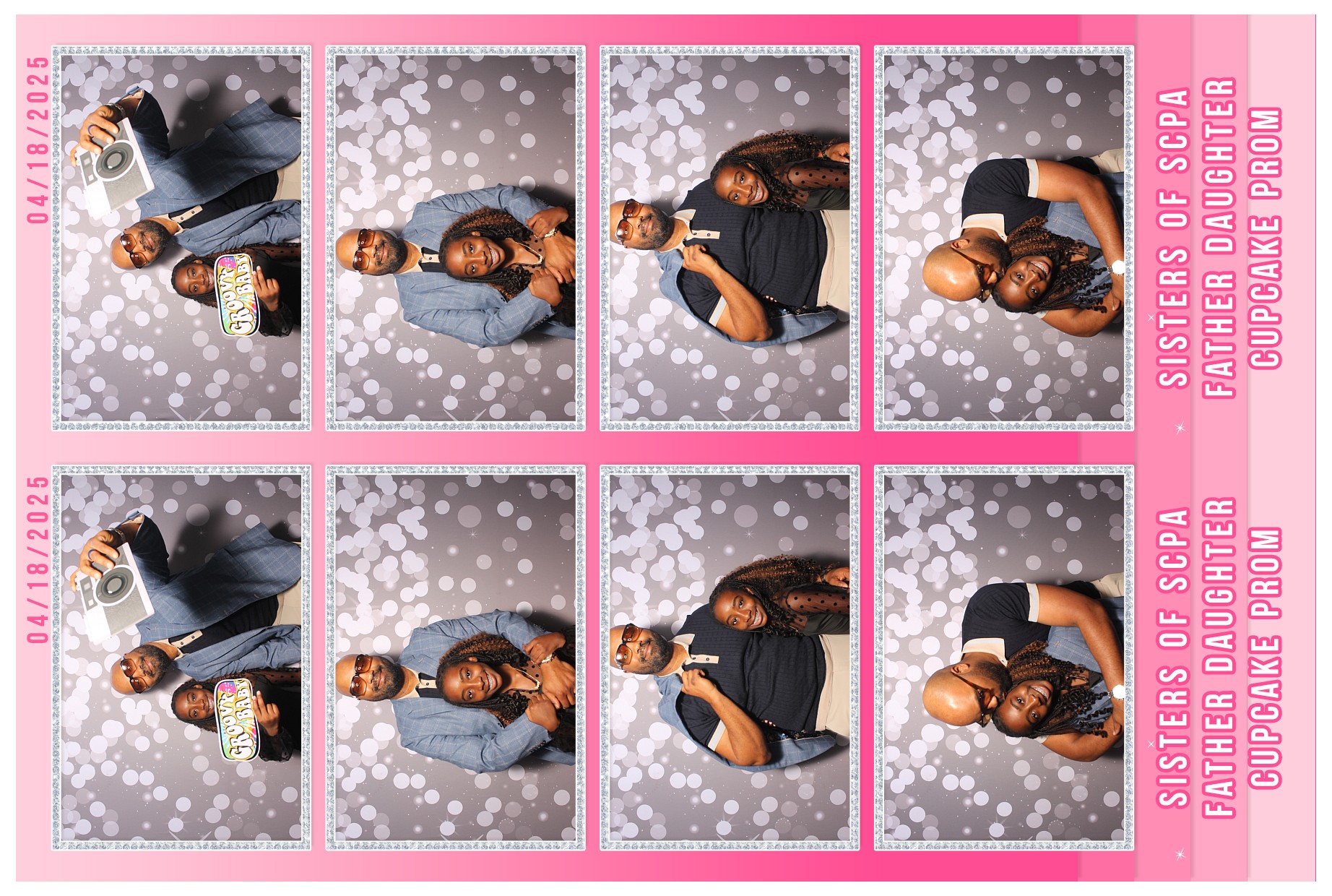 Father Daughter Cupcake Prom | View more photos from the event at gallery.photoboothcincy.com/u/PhotoBoothCincy/Father-Daughter-Cupcake-Prom-1