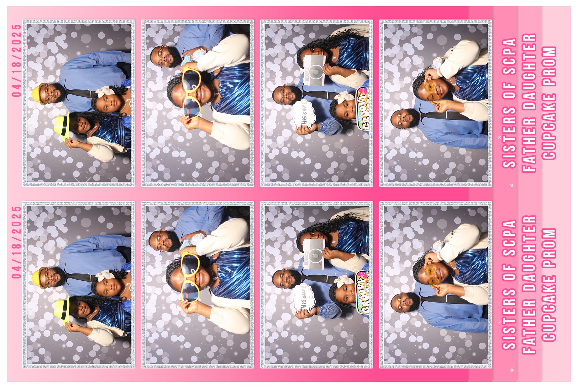 Father Daughter Cupcake Prom | View more photos from the event at gallery.photoboothcincy.com/u/PhotoBoothCincy/Father-Daughter-Cupcake-Prom-1