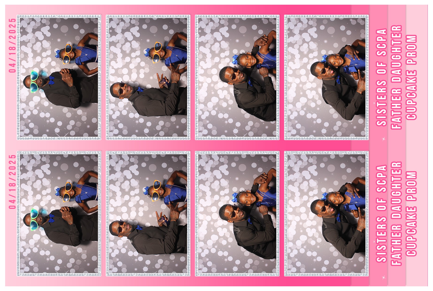 Father Daughter Cupcake Prom | View more photos from the event at gallery.photoboothcincy.com/u/PhotoBoothCincy/Father-Daughter-Cupcake-Prom-1