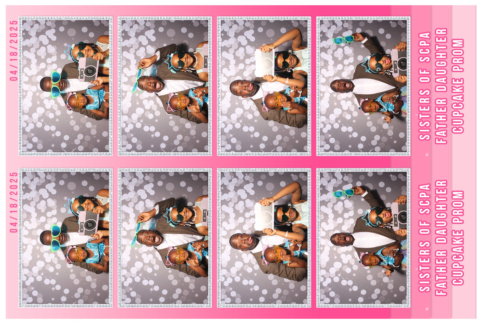 Father Daughter Cupcake Prom | View more photos from the event at gallery.photoboothcincy.com/u/PhotoBoothCincy/Father-Daughter-Cupcake-Prom-1